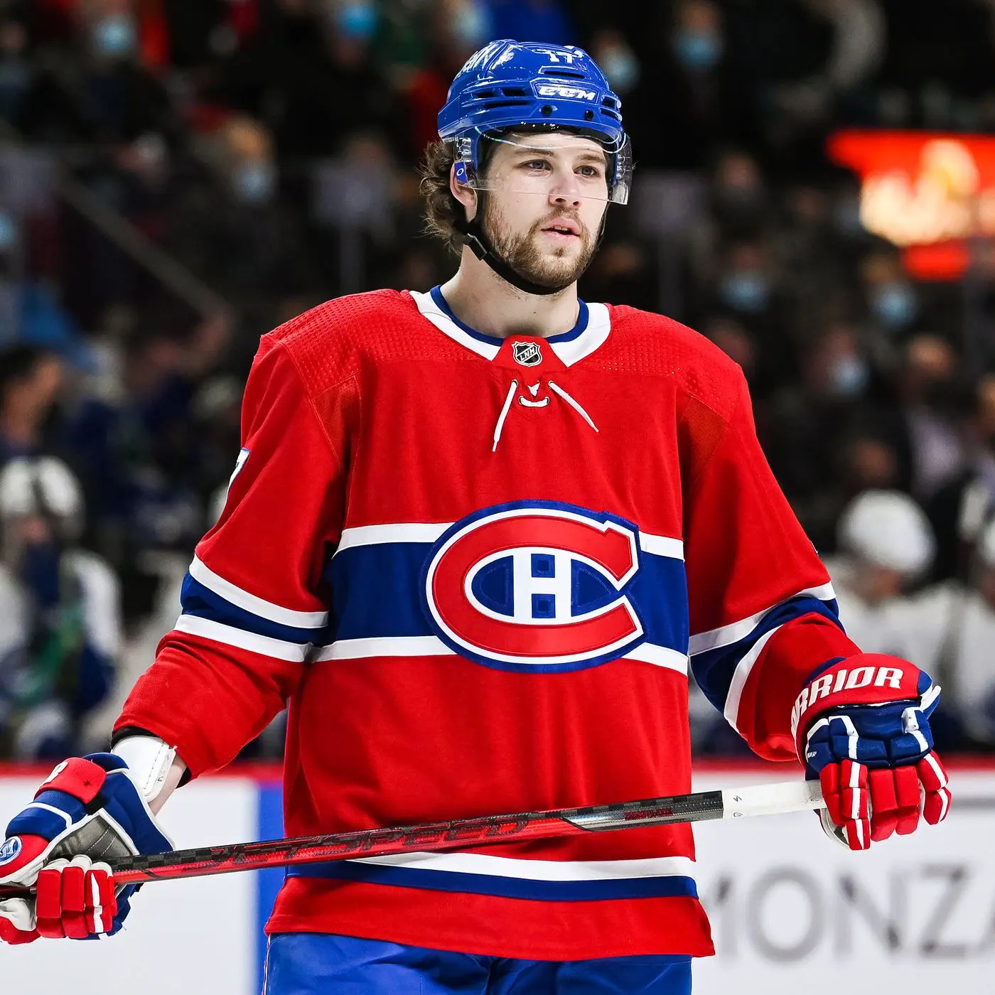 NHL athlete Josh Anderson playing hockey for the Montreal Canadiens